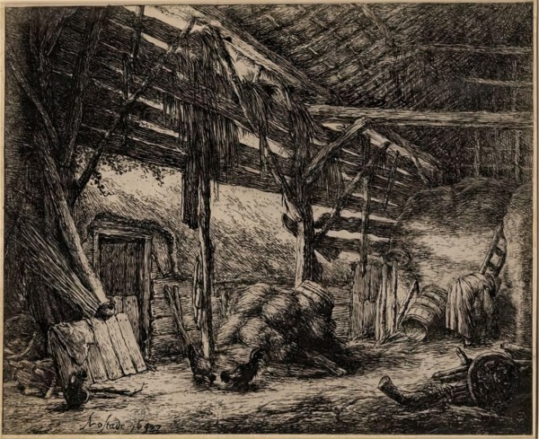 La Grange. Creator: Adriaen van Ostade.