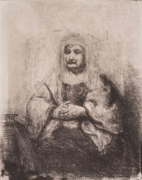 Old Woman, 1834. Creator: William Dyce.