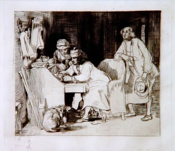 The Lost Receipt, 1807. Creator: David Wilkie.
