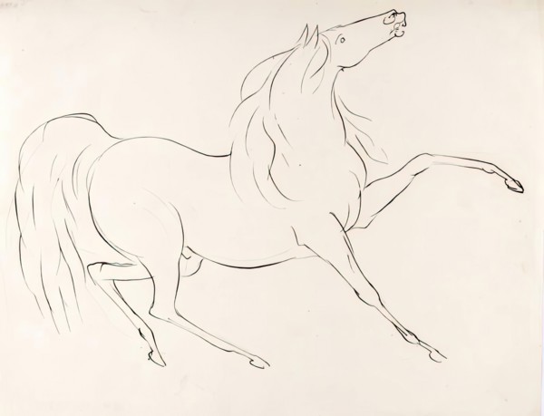 A Horse, 1825-1839. Creator: James Howe.