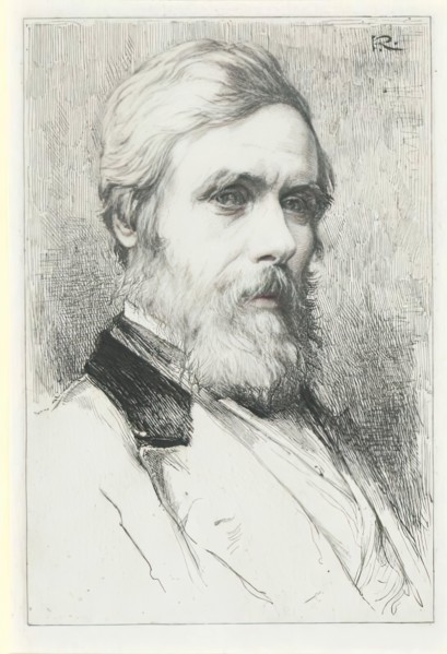 William Alexander-Illustration For "Johnny Gibb Of Gushetneuk" By William Alexander, c1877. Creator: George Reid.