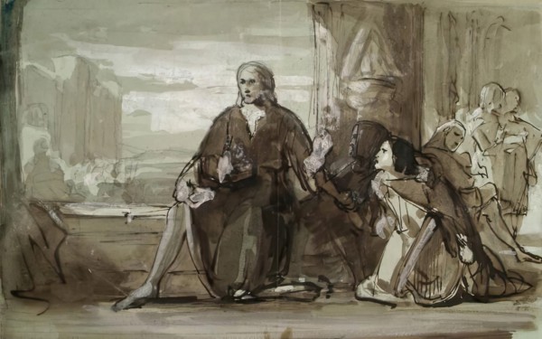 Historical Composition, c1840s. Creator: John Phillip.