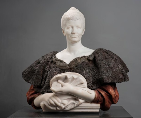 Mrs J. Coutts Michie, c1890. Creator: Alfred Gilbert.