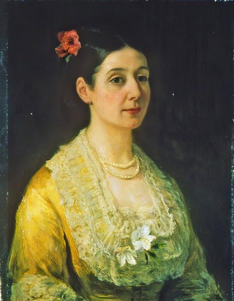 Mrs Macdonald, c1873. Creator: Hugh Cameron.