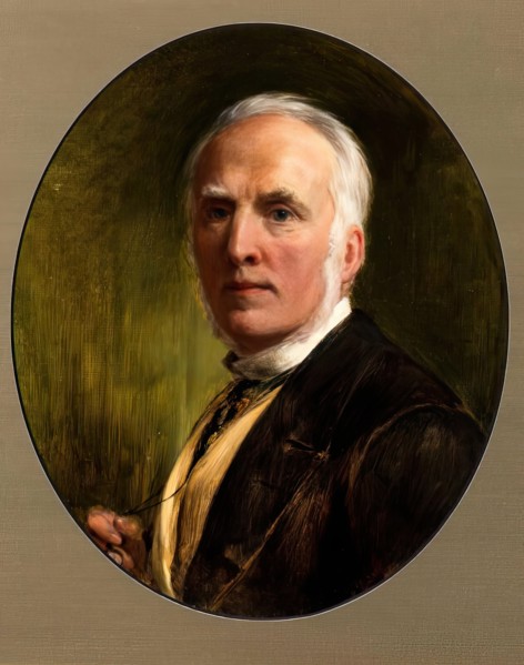 John Callcott Horsley, Self Portrait, 1882. Creator: John Callcott Horsley.