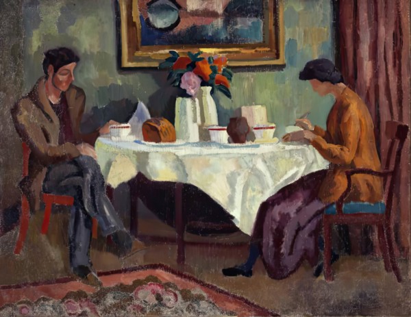 The Breakfast Table, c1918. Creator: Roger Fry.