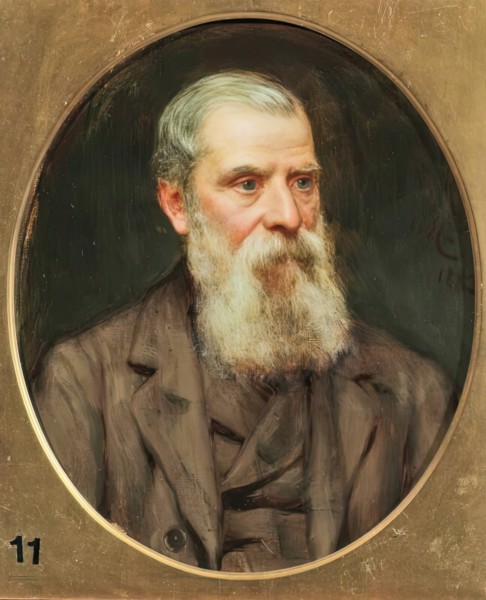 Richard Ansdell, RA, 1883. Creator: Arthur Stockdale Cope.