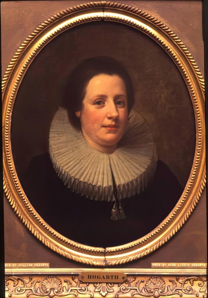 Miss Mary Lewis, 1755. Creator: William Hogarth.