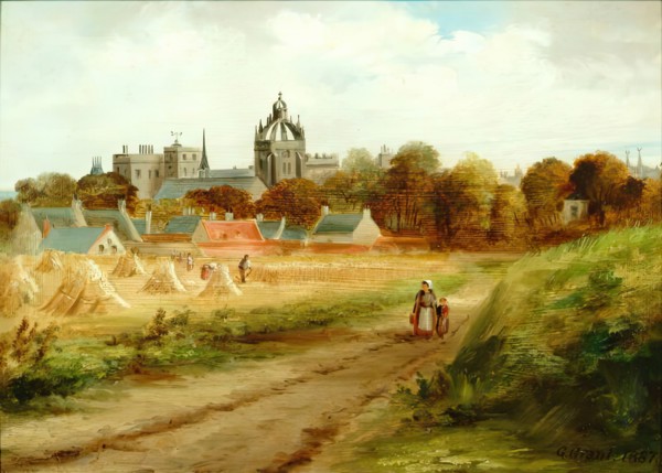 Kings College from the North, 1887. Creator: G Grant.