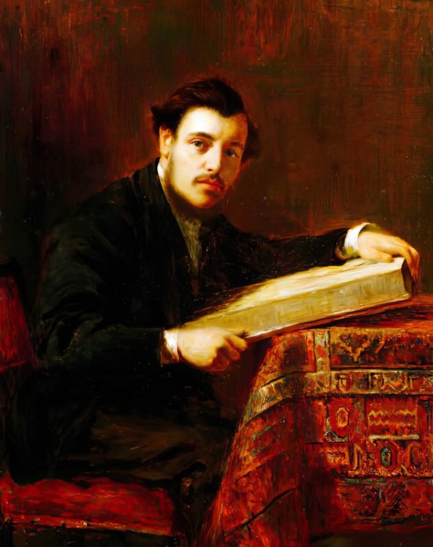 Professor William Robertson Smith, MA LLD, c1894. Creator: Archibald David Reid.