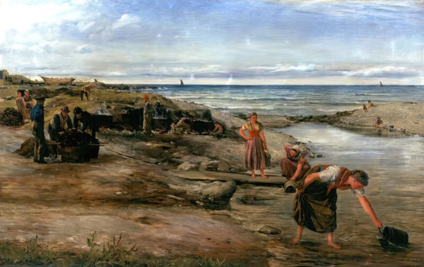 Tanning Nets, 1878. Creator: James Clarke Hook.