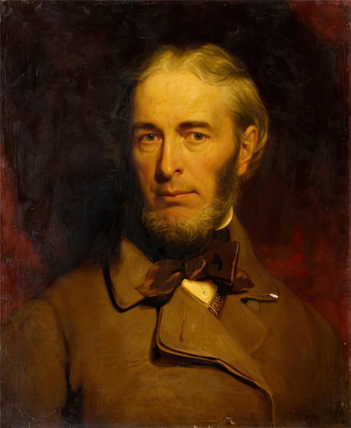 Self Portrait, 1850-1870. Creator: James William Giles.