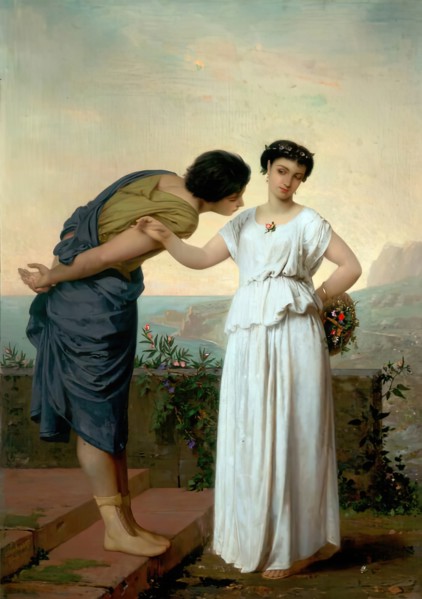 La Jeunesse, 1869. Creator: Jean Ernest Aubert.