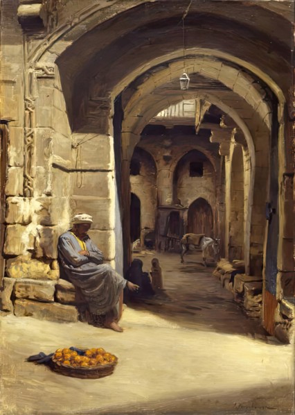 The Orange Seller, c1893. Creator: Joseph Farquharson.