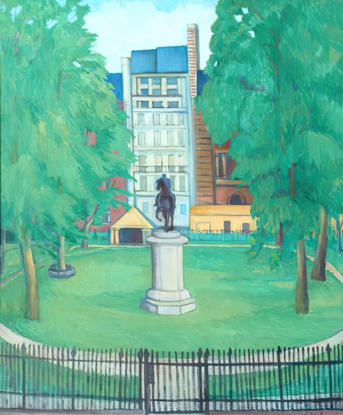 St James's Square, 1939. Creator: Stanislawa Karlowska.