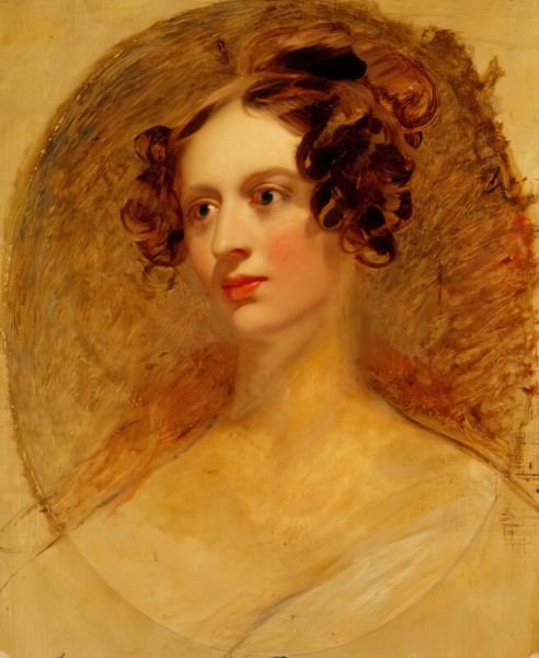 A Lady, 1832. Creator: William Dyce.
