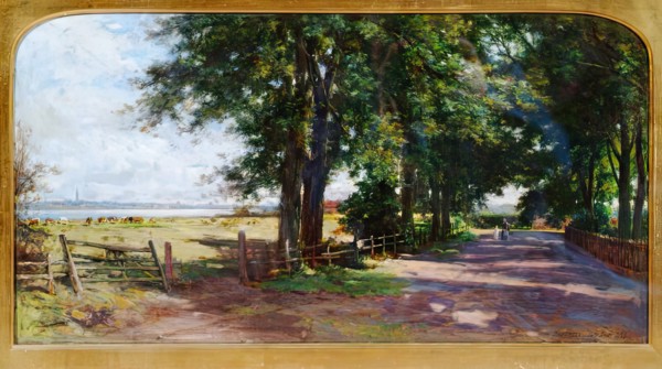 The Avenue at Old Montrose, 1865. Creator: George Reid.