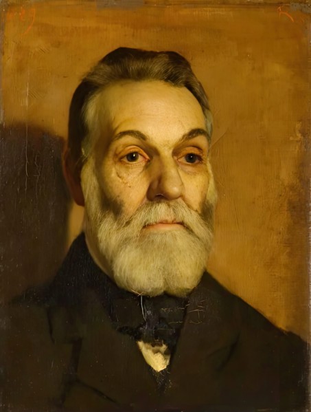 Portrait of a Man, 1889. Creator: George Reid.