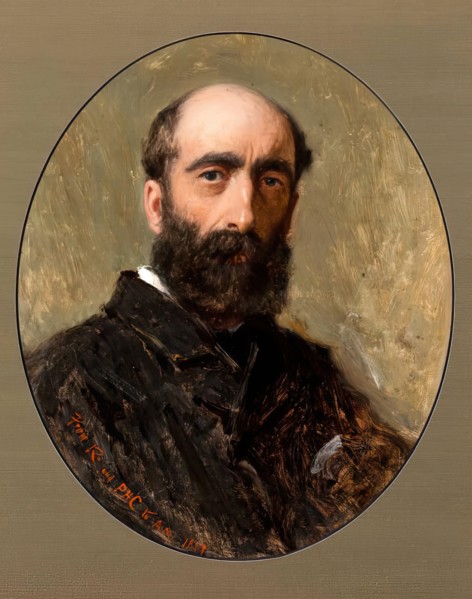 Philip H. Calderon RA, 1881. Creator: George Reid.