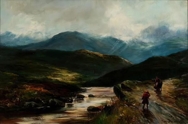 Landscape, 1875-1899. Creator: John MacWhirter.
