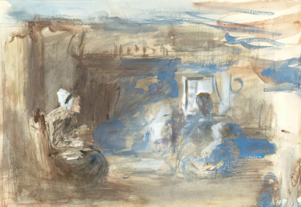 Study for "The Legend", 1864-1878. Creator: George Paul Chalmers.