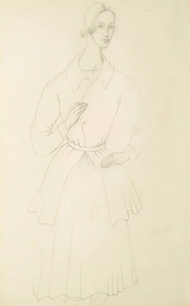 Long-Necked Woman. Creator: Christopher Wood.
