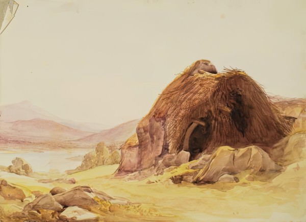 Landscape with Ruined Cottage, c1840s. Creator: John Phillip.