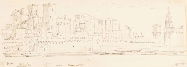 Monte Janiculo from Ceasar's Palace, 1825. Creator: James William Giles.