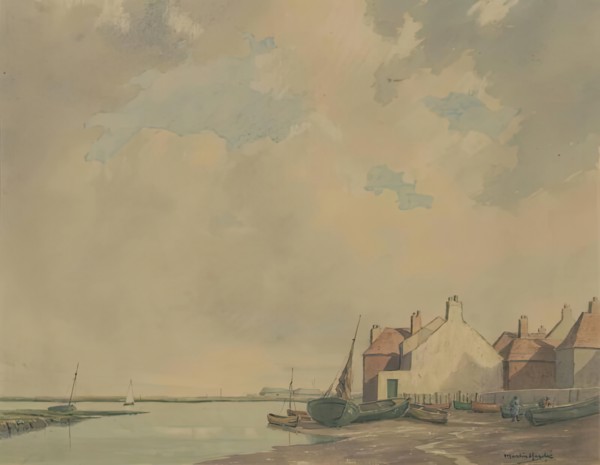 Wells-on-Sea, c1946. Creator: Martin Hardie.