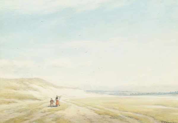The River Canche, c1890-1924. Creator: George Russell Gowans.