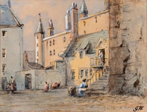 Provost Skene's House, Guestrow, c1850. Creator: George Washington Wilson.