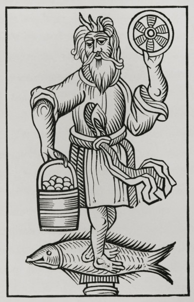 Crodon, Idol of the ancient Saxons, 1656, (1878).  Creator: Unknown.