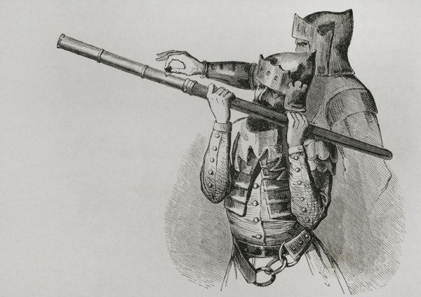 Hand cannon, 15th century, (1877).  Creator: Unknown.