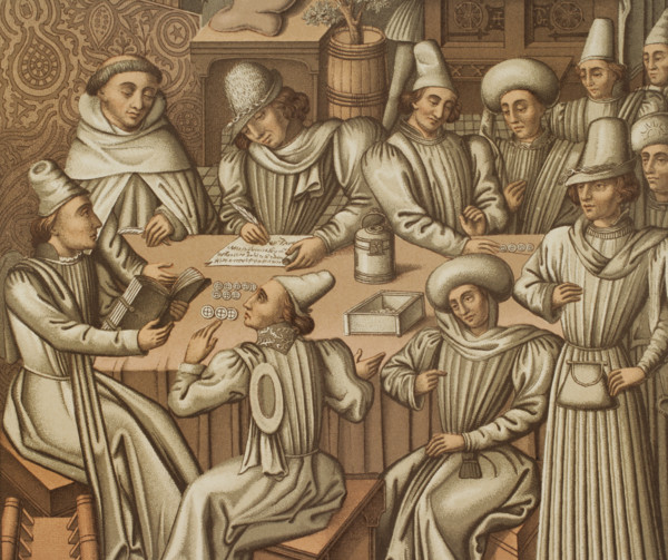 Settlement of accounts by the Brotherhood of "Charité-Dieu and Notre-Dame of the..., 1466 (1878).  Creator: Unknown.