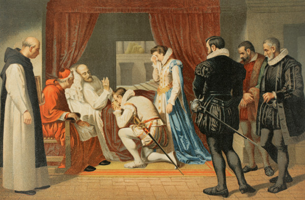 Last moments of Philip II, 1598 (1890).  Creator: Unknown.
