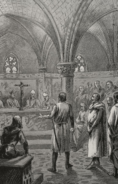 VII Council of Tarragona, 1312, (1890).  Creator: Unknown.