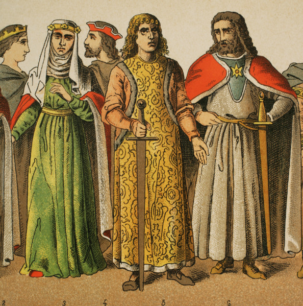 Holy Roman Empire, 1000-1100, (1884).  Creator: Unknown.