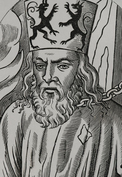 Jerome of Prague (1360-1416), Czech scholastic philosopher and preacher (Detail), 1877.  Creator: Unknown.