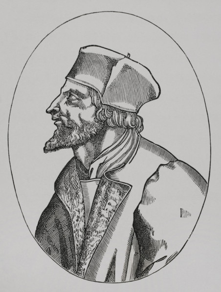 Jan Hus, (1369-1415), Czech theologian and philosopher, 1877.  Creator: Unknown.