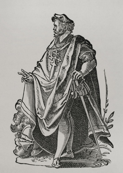 Knight of the Order of Santiago, 1585, (1877).  Creator: Unknown.