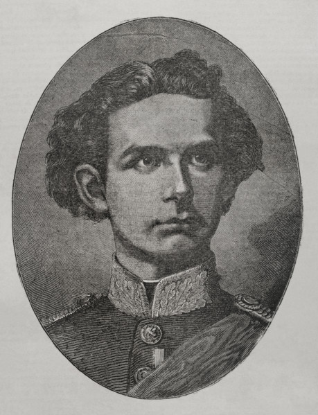 Ludwig II of Bavaria, (1845-1886), King of Bavaria (1864-1886), 1871.  Creator: Unknown.