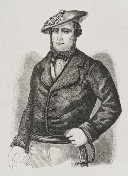Martin Zurbano (1788-1845), Spanish guerrilla fighter, 1879.  Creator: Unknown.