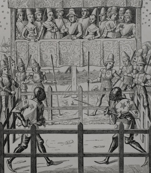 Judgement of God, Middle Ages, 15th century, (1877).  Creator: Unknown.