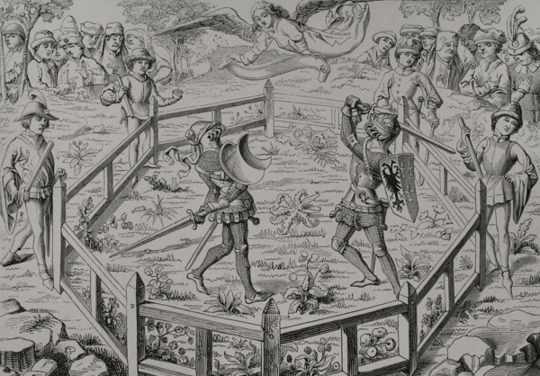 Judgement of God, Middle Ages, 15th century, (1877).  Creator: Unknown.
