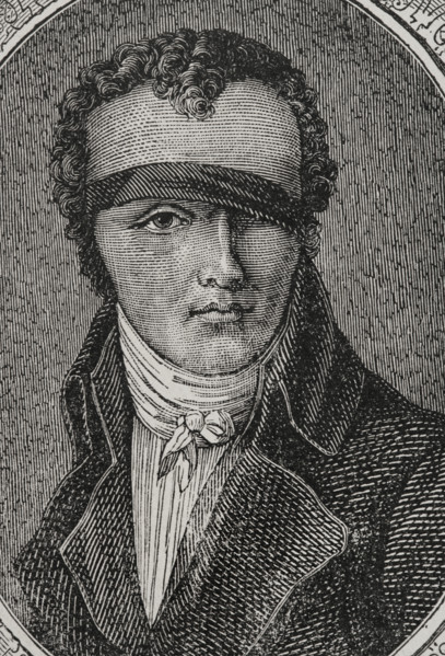 Nicolas-Jacques Conté, (1755-1805), French military officer and aeronaut, 1879.  Creator: Unknown.