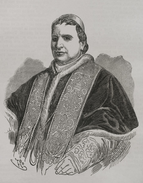Pius IX, (1792-1878), Italian pope (1846-1878), born Giovanni Maria Mastai Ferretti, 1871.  Creator: Unknown.