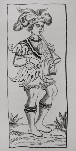 The Fool, Tarot Deck, 15th century, (1877). Creator: Unknown.