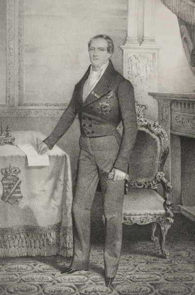 Frederick Augustus II of Saxony, (1797-1854), King of Saxony (1836-1854), 1852. Creator: Adolfo Martinez.