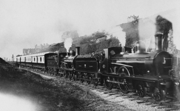 Royal Train near Harlech, 14 July 1911. Creator: Unknown.