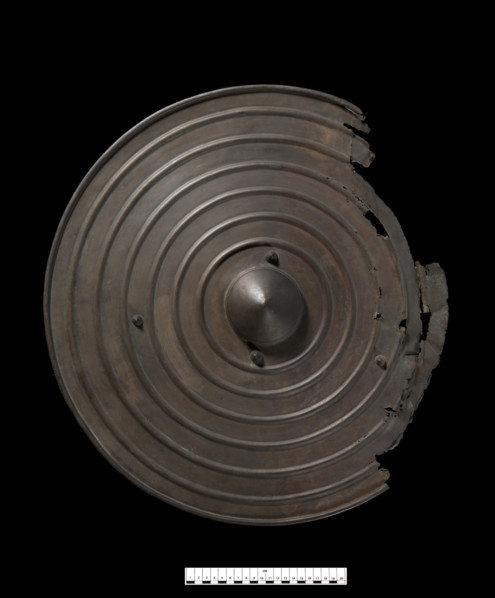 Late Bronze Age bronze shield, c1000-800 BCE. Creator: Unknown.